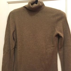 Charter Club Two-Ply Cashmere Turtleneck, Size S